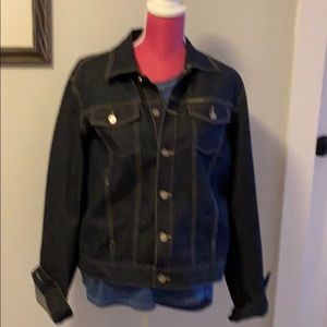 Classic Navy Denim Jacket by Calvin Klein.